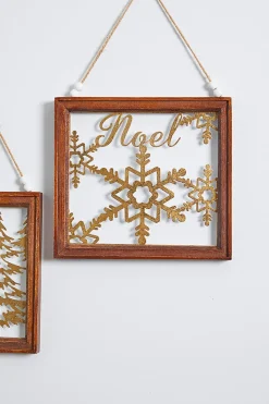 10” Wood Christmas Wall Sign