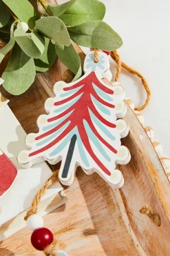 5” Wooden Christmas Tree Ornament