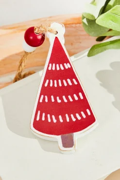 5” Wooden Christmas Tree Ornament