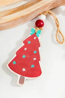 5” Wooden Christmas Tree Ornament