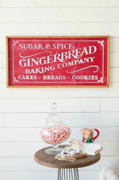 31.8” Wood Holiday Engraved Wall Sign