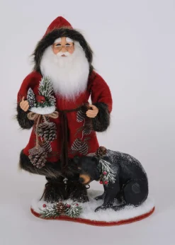 Woodland Bear Santa