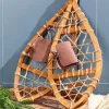 22" Wood Snowshoes - Set of 2
