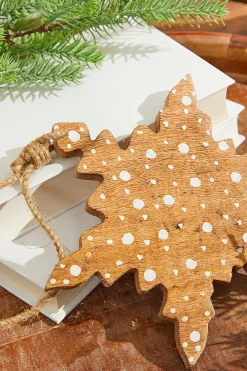 8" Wood Star Ornament