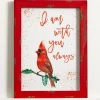 12" x 16" "Always With You" Cardinal Frame Wall Decor