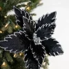 22” x 13" Black Poinsettia Stem