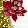 19" x 10" Burgundy Magnolia Stem