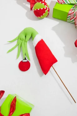 23” x 11" Green Monster Hand Ornament