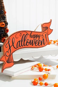 15" x 6.25" Halloween Banner Sign