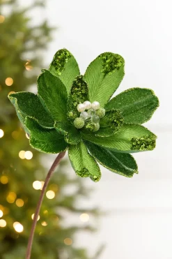 18" x 9" Lime Jewel Magnolia Stem