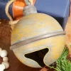 10" x 7" Metal Jingle Ornament