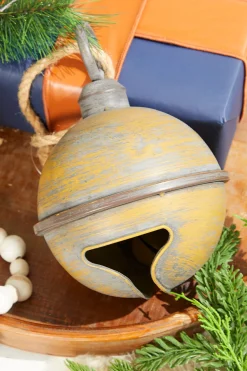 10" x 7" Metal Jingle Ornament