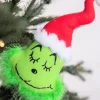 19” x 4.5" Plush Green Monster Head
