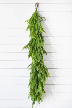 60" x 16" Real Touch Deluxe Norfolk Pine Garland