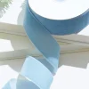 1.5" x 10 Yard Light Blue Unwired Velvet Ribbon