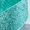2.5" x 10 Yard Mint Green Glitter Wired Ribbon