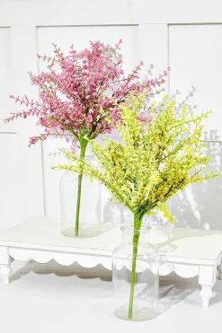 21" Yellow Heather Bush